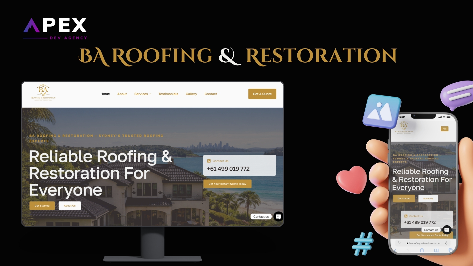 BA ROOFING & RESTORATION